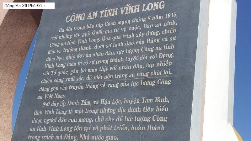 Công An Xã Phú Đức
