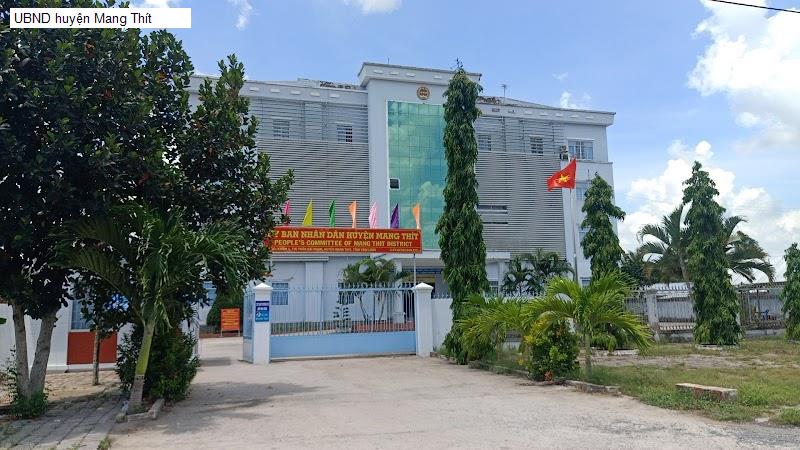 UBND huyện Mang Thít