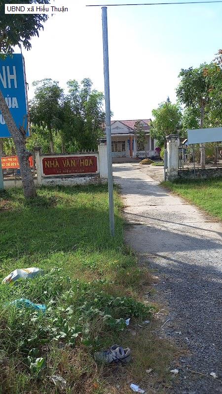 UBND xã Hiếu Thuận