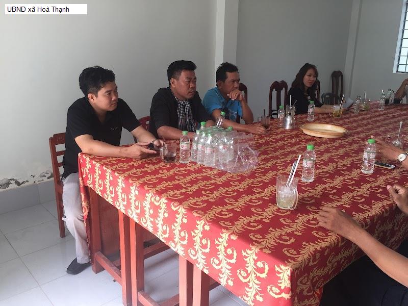 UBND xã Hoà Thạnh