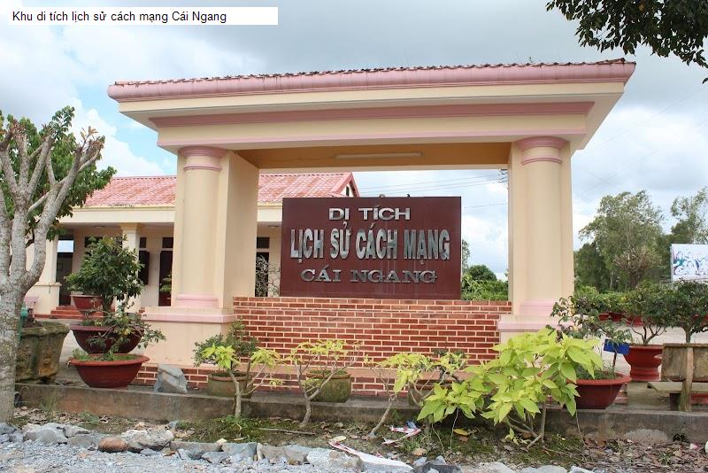 Khu di tích lịch sử cách mạng Cái Ngang