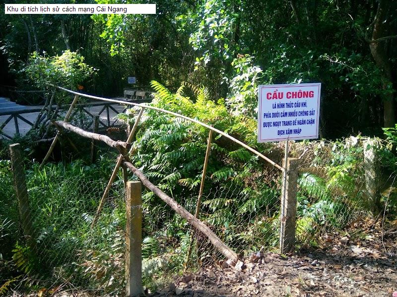 Khu di tích lịch sử cách mạng Cái Ngang