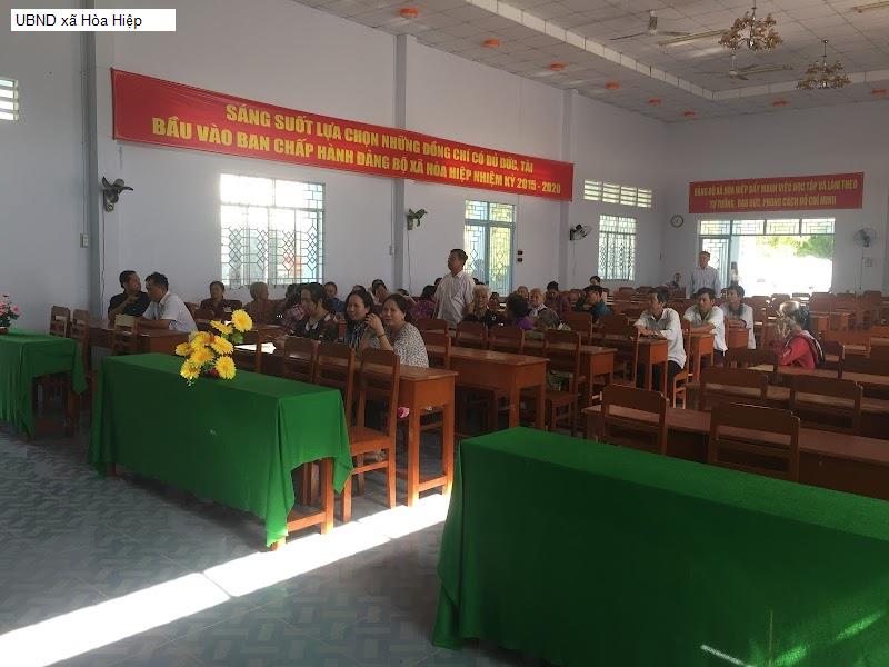 UBND xã Hòa Hiệp