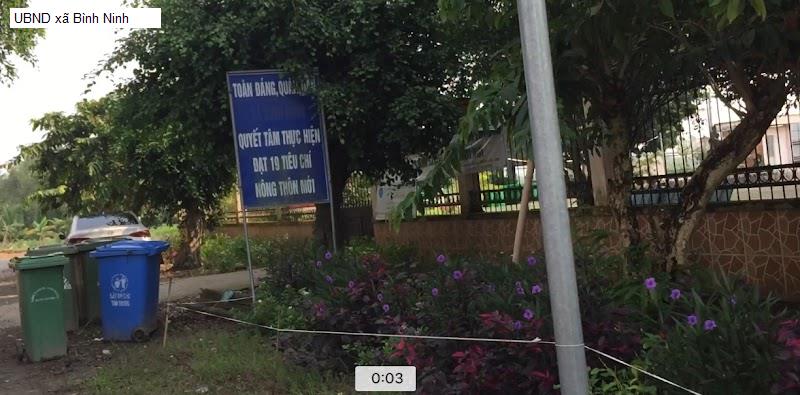 UBND xã Bình Ninh