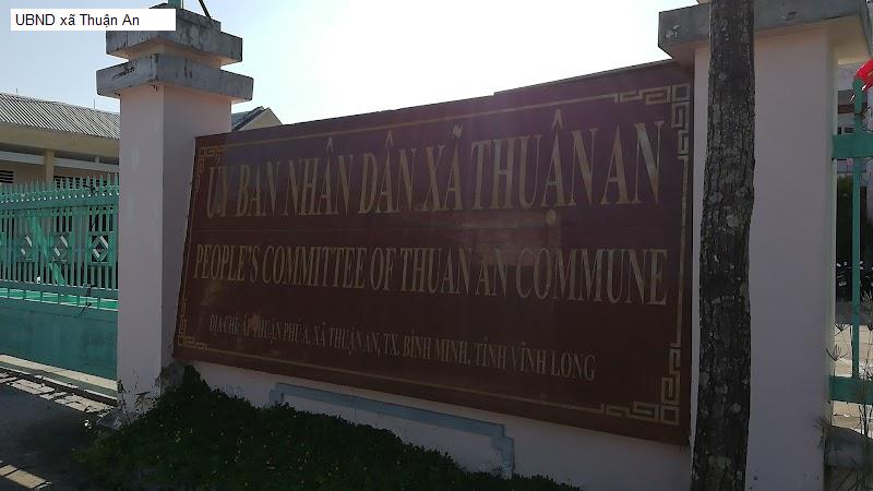 UBND xã Thuận An