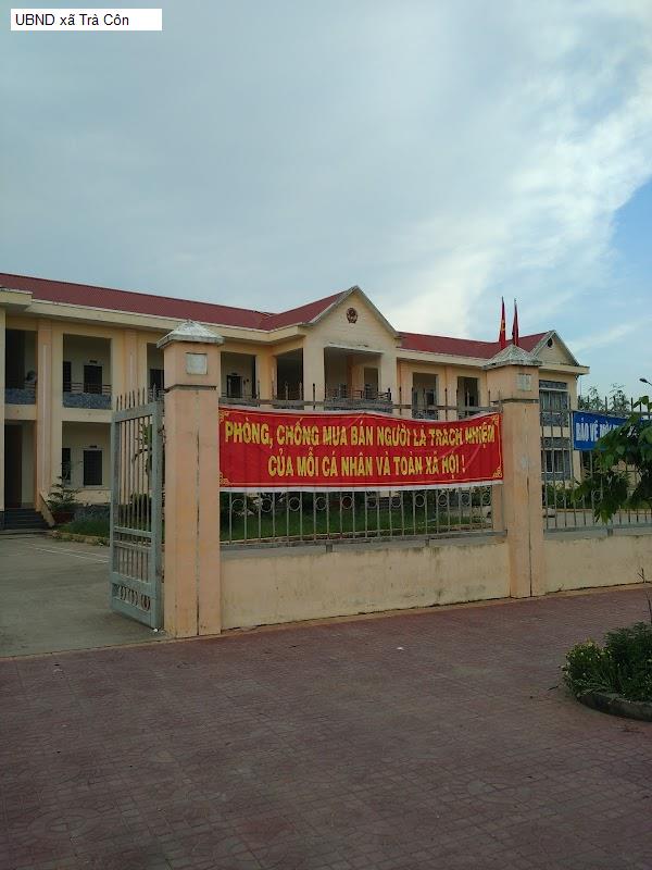 UBND xã Trà Côn