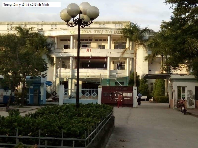 Trung tâm y tế thị xã Bình Minh