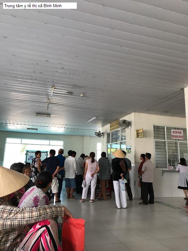 Trung tâm y tế thị xã Bình Minh
