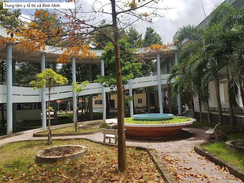 Trung tâm y tế thị xã Bình Minh