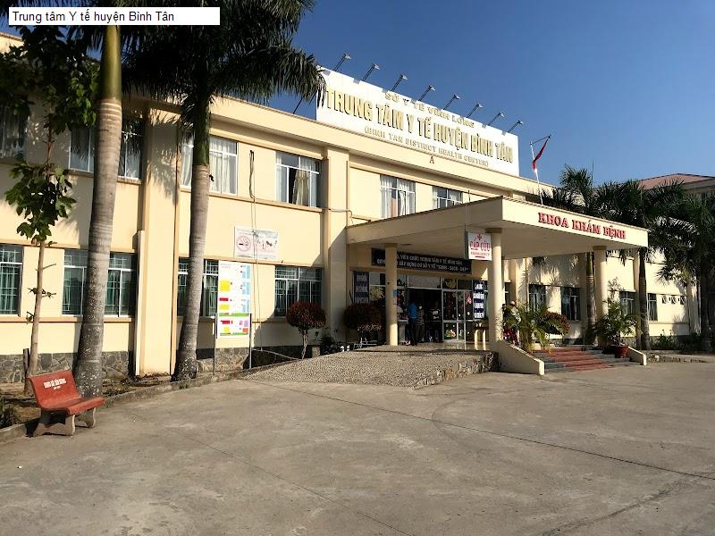 Trung tâm Y tế huyện Bình Tân