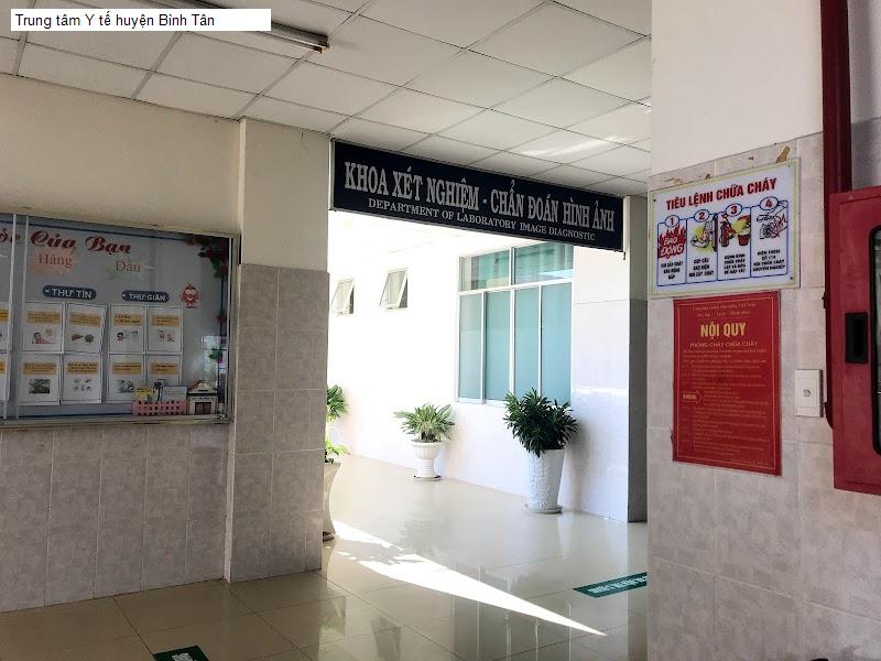 Trung tâm Y tế huyện Bình Tân