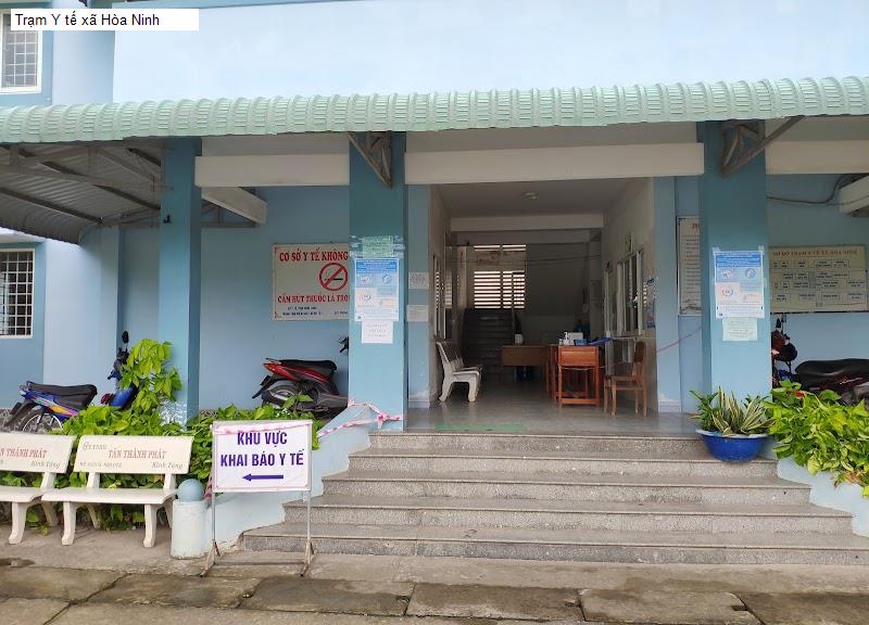 Trạm Y tế xã Hòa Ninh