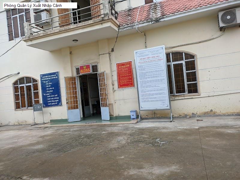 Phòng Quản Lý Xuất Nhập Cảnh
